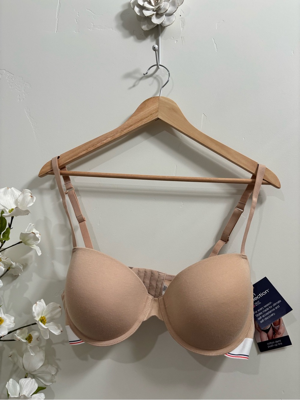 Cotton Demi Push-Up Bra